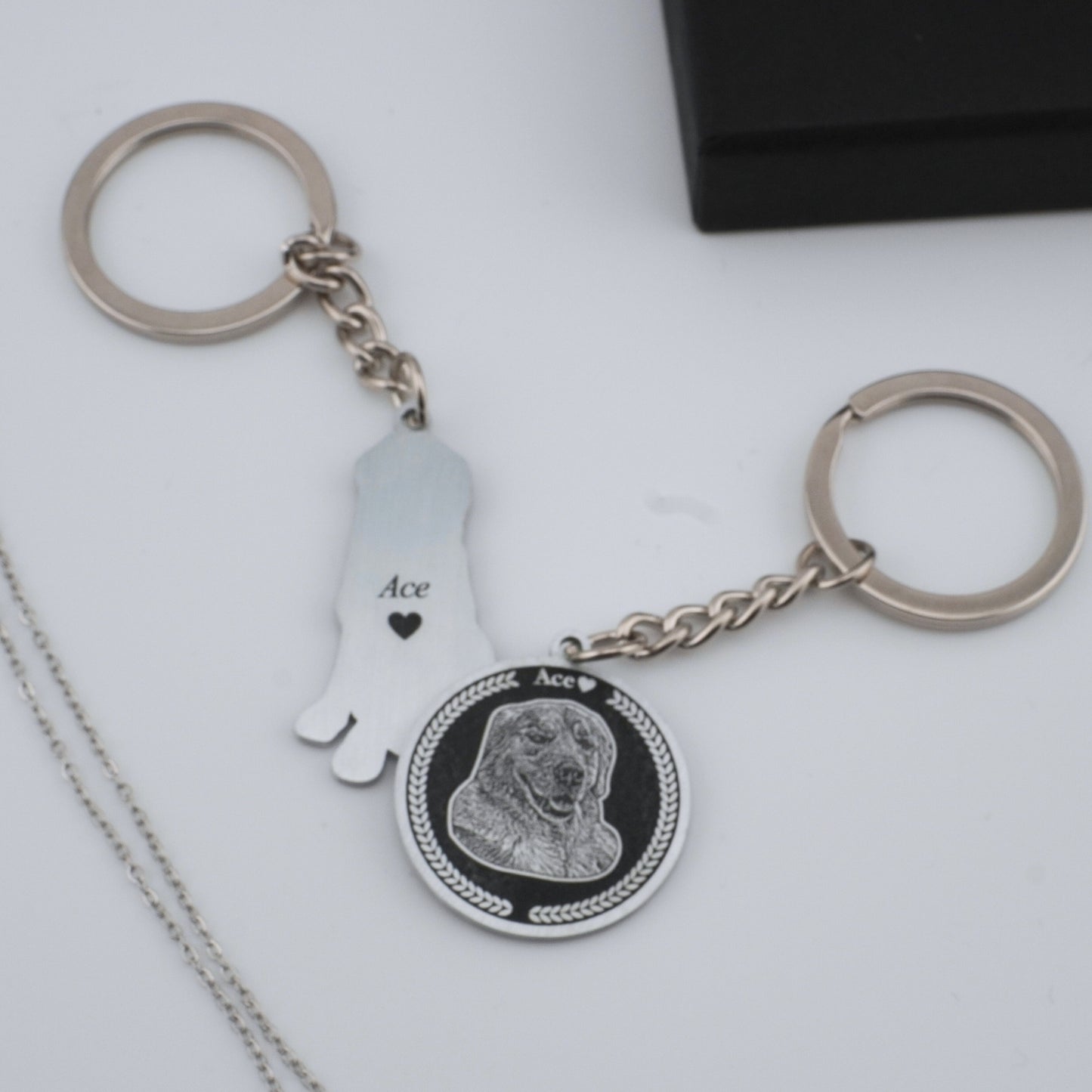 Medallion Keychain