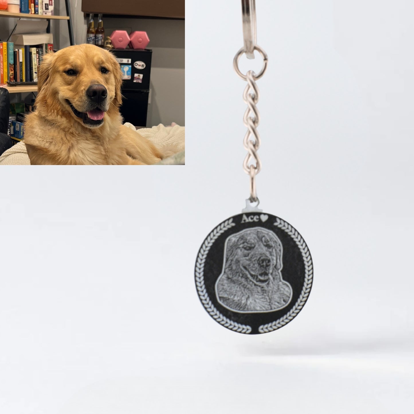 Medallion Keychain